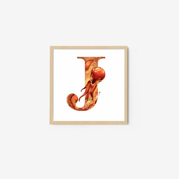 J-shaped letter in the Red Sea