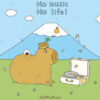 Capybara No Music No Life - Image 7