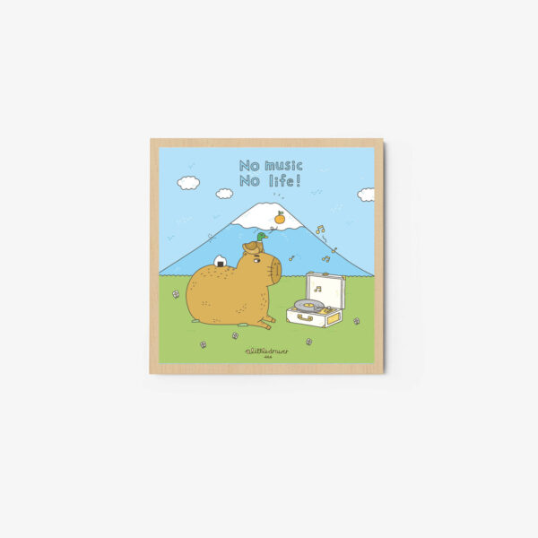 Capybara No Music No Life