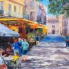 The Sunlit Yellow Cafe Terrace, 2024 - Image 3