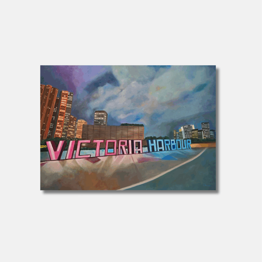 Twilight at Victoria Harbour