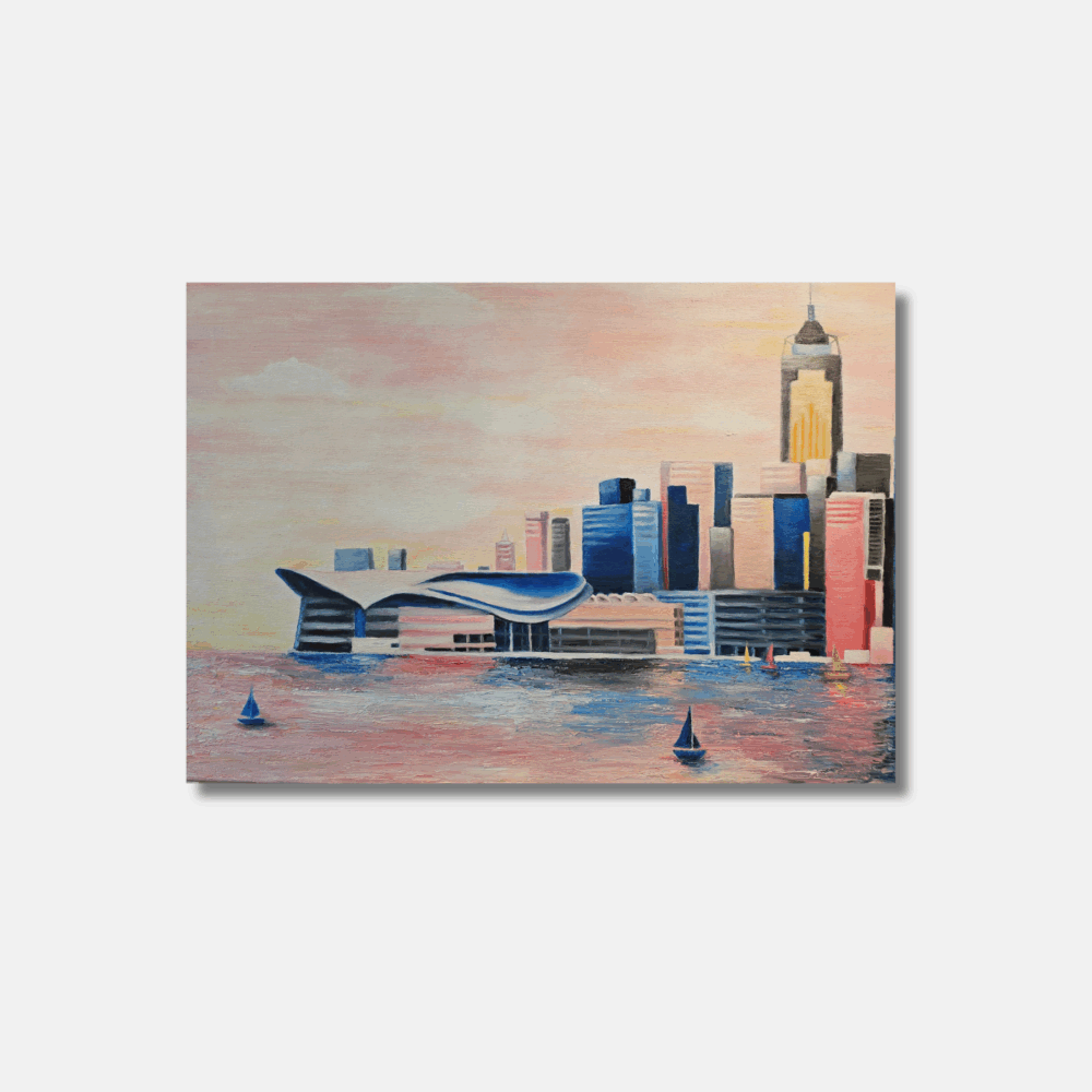 Moody City I: Wanchai in the Pink