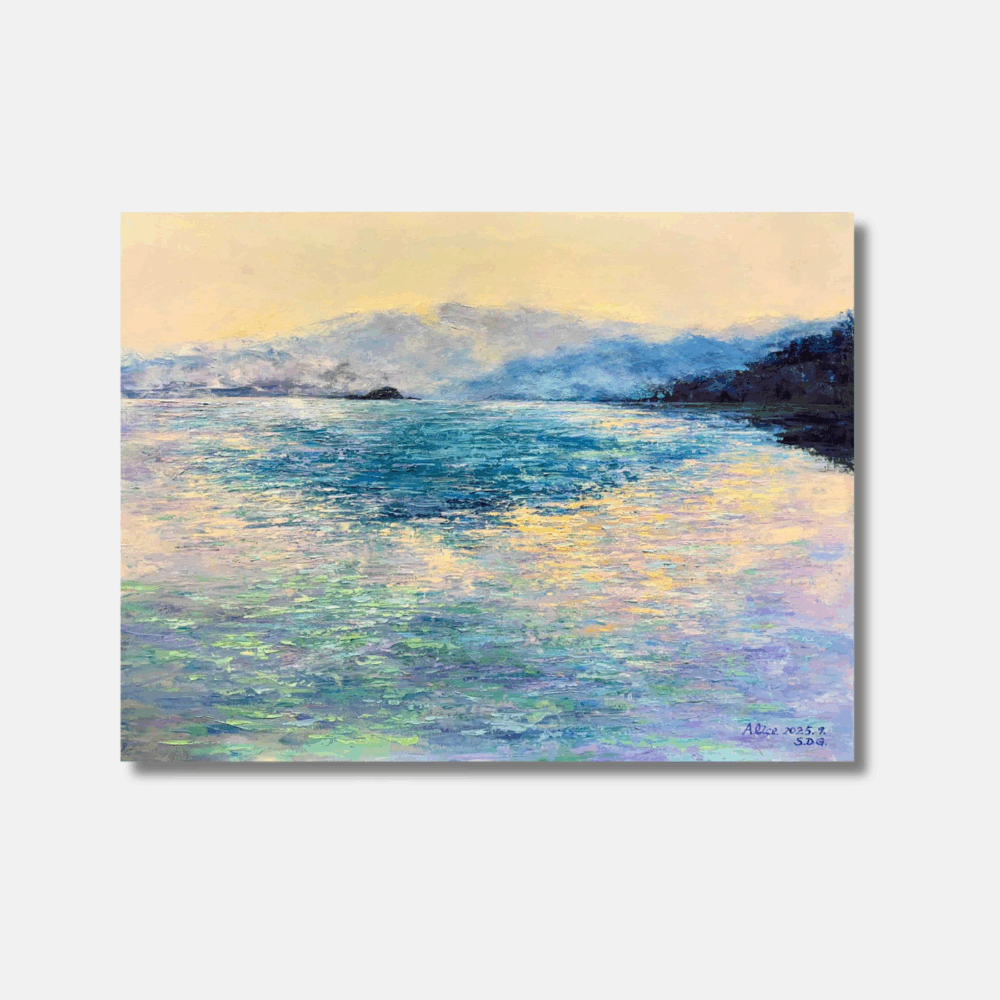 日月潭：織水成光  Woven Light on the Water